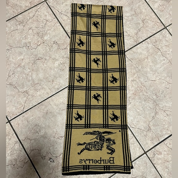 BURBERRY - Prorsum Equestrian Knit Scarf (VINTAGE) - Picture 5 of 6